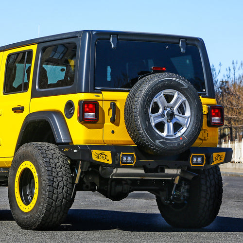 Brave fighter：Suitable for Jeep Wrangler JL rear bumper